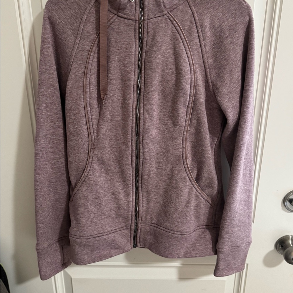 lululemon plush full zip scuba